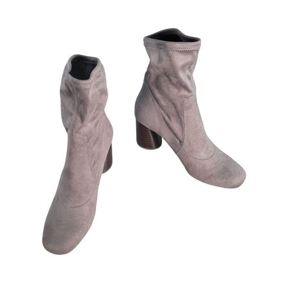 Donald J Pliner Gisele2 Suede Ankle Fashion Boots Sz 8.5M - Picture 1 of 14